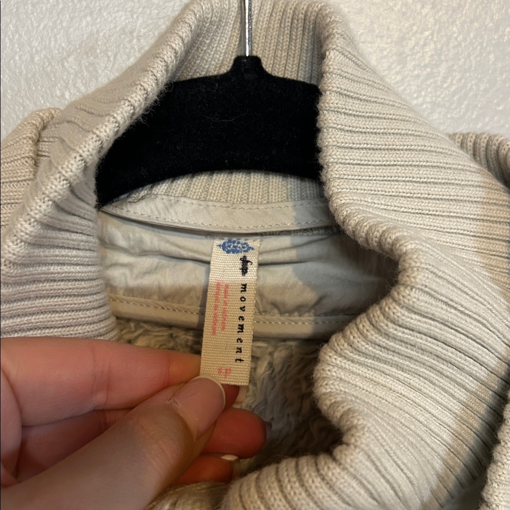 FP Movement by Free People Ivory Teddy Jacket - Picture 5 of 9